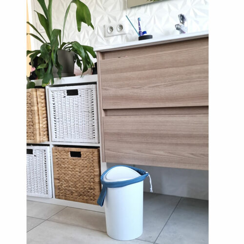 Sac poubelle lavable et réutilisable 9 Litres – Salle de bain / Bureau