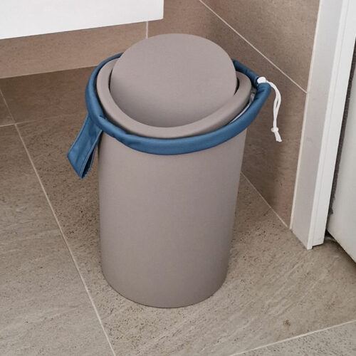 Sac poubelle lavable et réutilisable 9 Litres – Salle de bain / Bureau