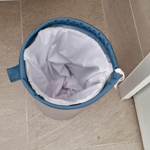 Sac poubelle lavable et réutilisable 9 Litres – Salle de bain / Bureau