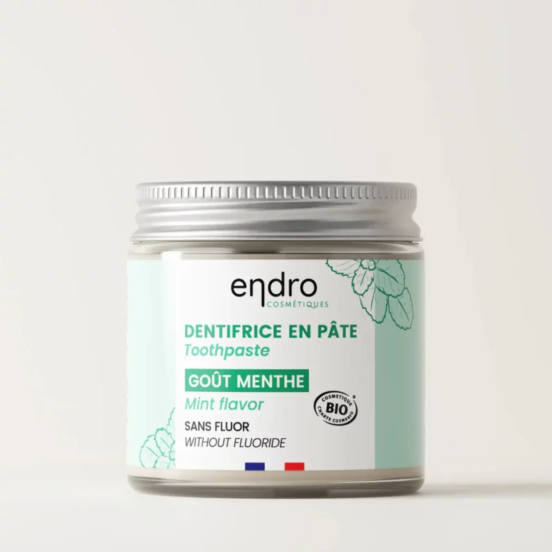 Dentifrice Menthe en pâte - Endro Cosmétiques